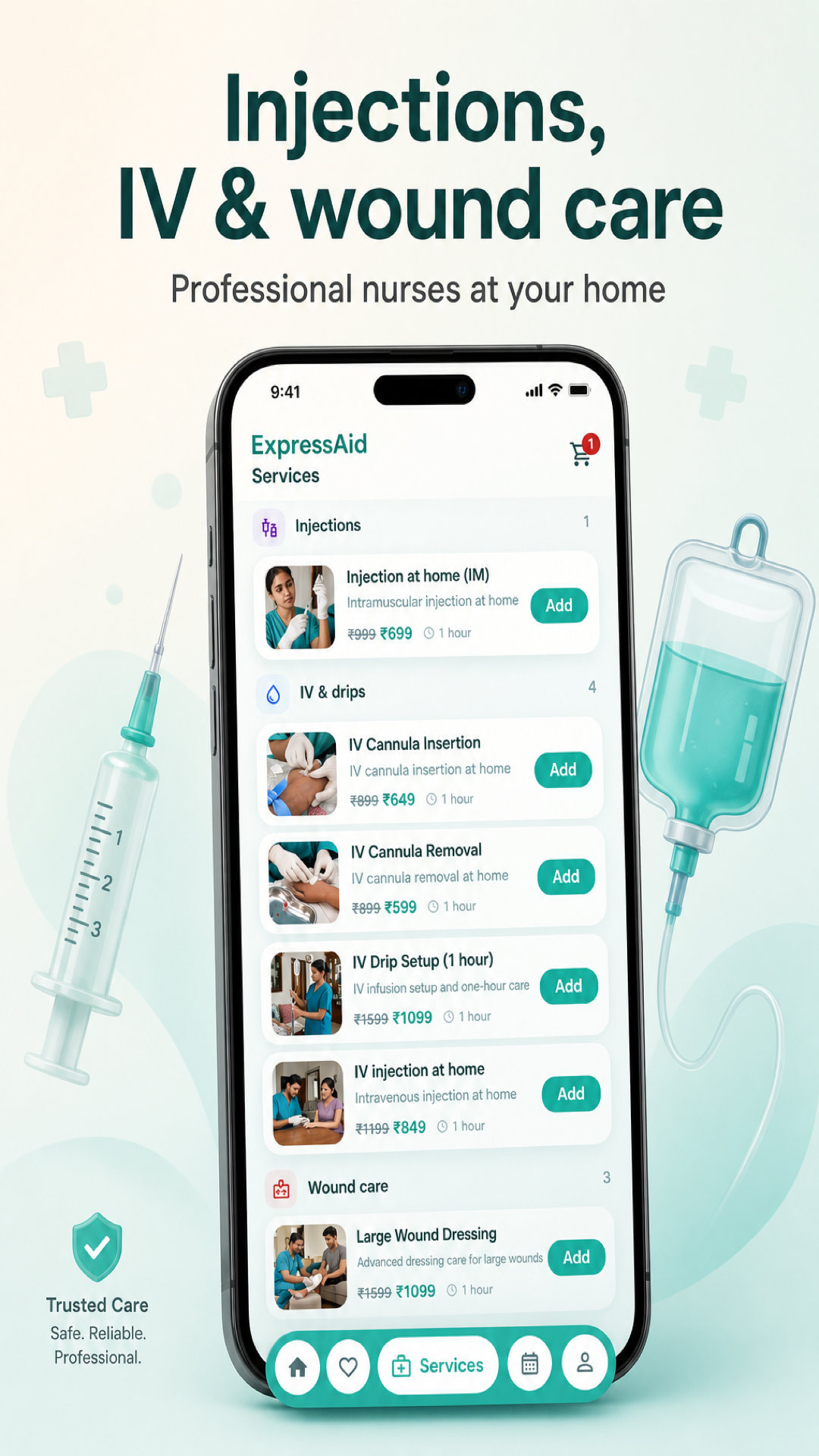 The care you need, on demand